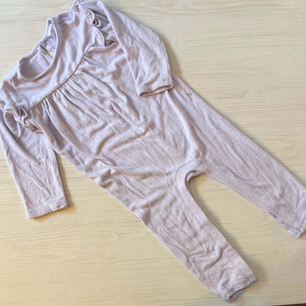 GAP Soft Lavender Baby Jumpsuit